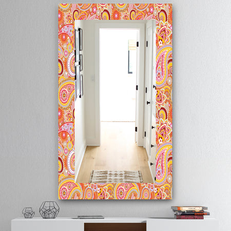 Paisley 2 - Mid-Century Mirror - Wall Mirror