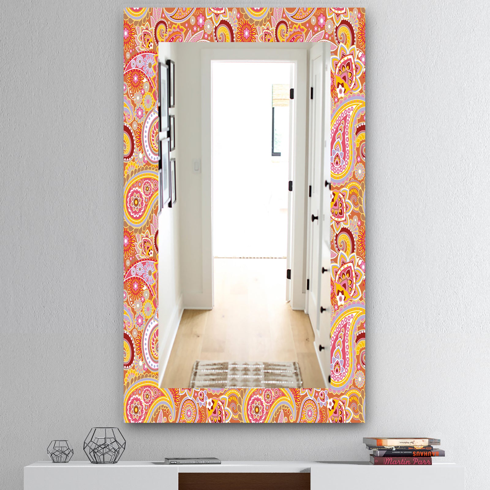Paisley 2 - Mid-Century Mirror - Wall Mirror