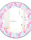 Tropical Mood Pineapple 2 - Modern Mirror - Oval or Round Wall Mirror