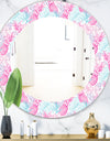 Tropical Mood Pineapple 2 - Modern Mirror - Oval or Round Wall Mirror