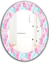 Tropical Mood Pineapple 2 - Modern Mirror - Oval or Round Wall Mirror