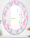 Tropical Mood Pineapple 2 - Modern Mirror - Oval or Round Wall Mirror