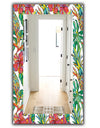 Tropical Mood Foliage 4 - Bohemian and Eclectic Mirror - Vanity Mirror