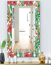 Tropical Mood Foliage 4 - Bohemian and Eclectic Mirror - Vanity Mirror