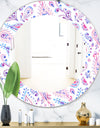 Paisley 3 - Bohemian and Eclectic Mirror - Oval or Round Wall Mirror