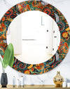 Paisley 4 - Bohemian and Eclectic Mirror - Oval or Round Wall Mirror