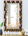 Obsidian Bloom 15 - Bohemian and Eclectic Mirror - Modern Wall Mirror