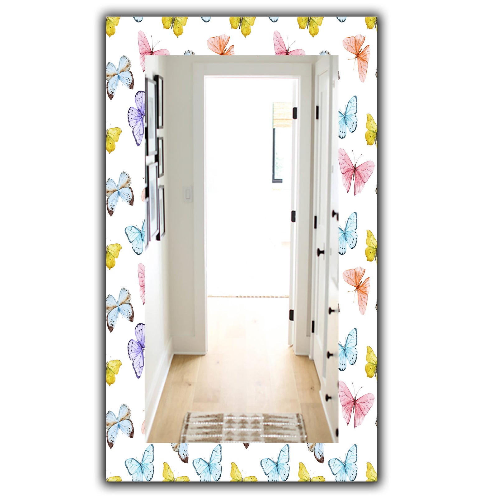 Butterfly 1 - Traditional Mirror - Wall Mirror