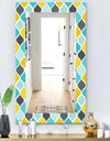 Ornament Geometric Pattern - Bohemian and Eclectic Mirror - Modern Wall Mirror