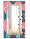 Pink Blossom 21 - Bohemian and Eclectic Mirror - Modern Wall Mirror