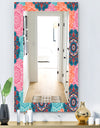 Pink Blossom 21 - Bohemian and Eclectic Mirror - Modern Wall Mirror