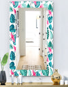 Tropical Mood Foliage 20 - Bohemian and Eclectic Mirror - Vanity Mirror