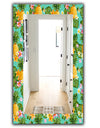 Tropical Mood Pineapple 5 - Bohemian and Eclectic Mirror - Vanity Mirror