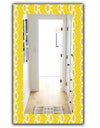 Yellow Moods 25 - Modern Mirror - Wall Mirror