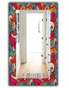 Color Waves Pattern - Traditional Mirror - Vanity Mirror