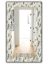 Feathers 24 - Bohemian and Eclectic Mirror - Modern Wall Mirror