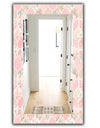 Pink Blossom 23 - Traditional Mirror - Wall Mirror