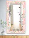 Pink Blossom 24 - Traditional Mirror - Vanity Mirror