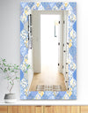 Porch & Den [Mirror] Floral Dew 8 - Traditional Wall Mirror