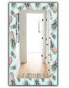 Tropical Mood Pineapple 6 - Bohemian and Eclectic Mirror - Vanity Mirror