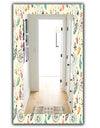 Feathers 25 - Bohemian and Eclectic Mirror - Vanity Mirror