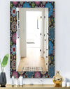 Ornate Floral Texture - Bohemian and Eclectic Mirror - Vanity Mirror