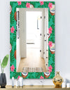 Tropical Mood Foliage 21 - Bohemian and Eclectic Mirror - Vanity Mirror