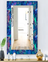 Tropical Mood Blue 7 - Modern Mirror - Vanity Mirror