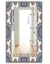 Oriental Pattern - Bohemian and Eclectic Mirror - Modern Wall Mirror