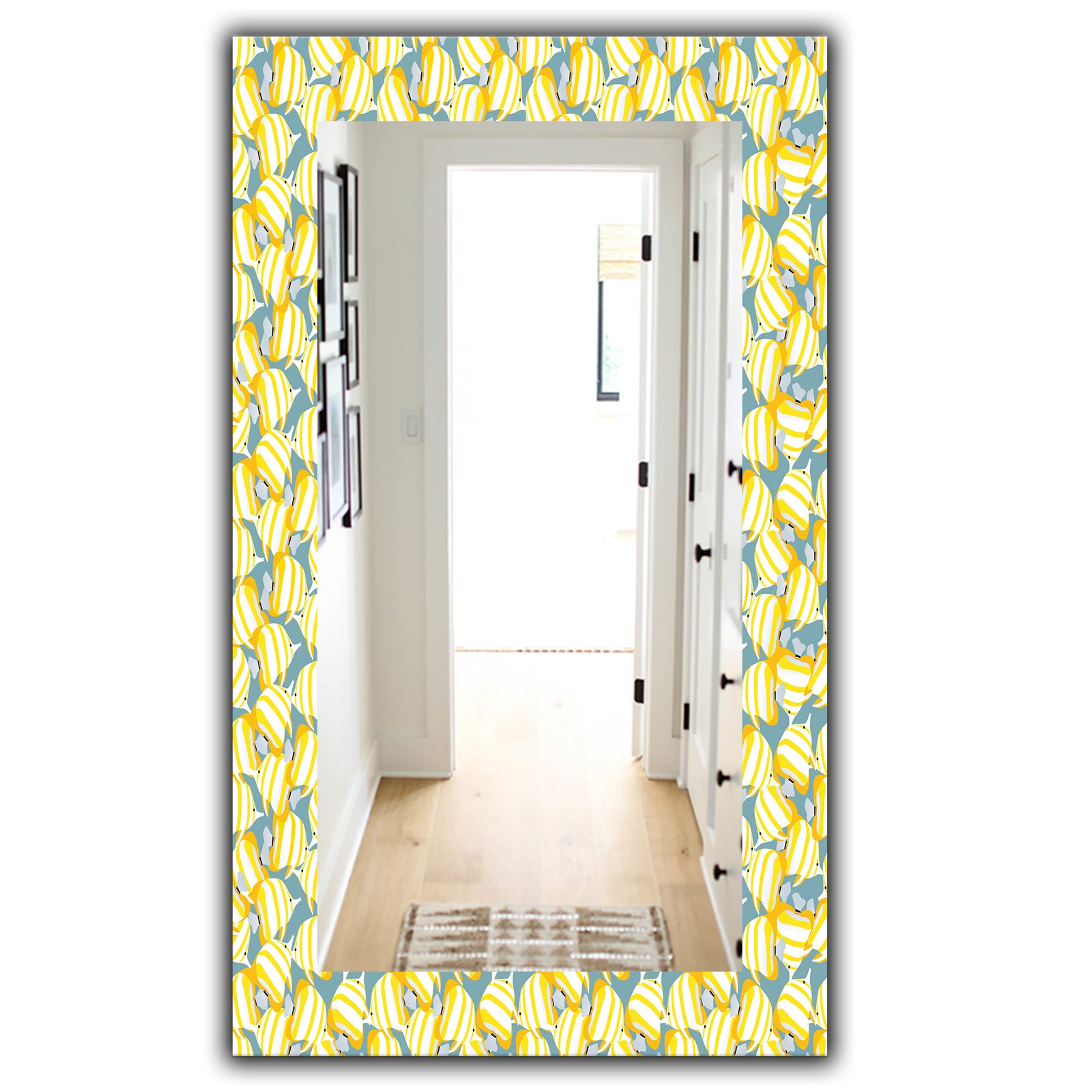 Yellow Moods 21 - Traditional Mirror - Wall Mirror