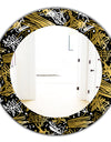 Obsidian Impressions 5 - Modern Mirror - Oval or Round Wall Mirror