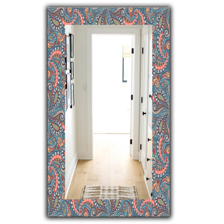 Paisley 14 - Bohemian and Eclectic Mirror - Modern Wall Mirror