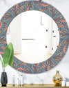 Paisley 14 - Bohemian and Eclectic Mirror - Oval or Round Wall Mirror