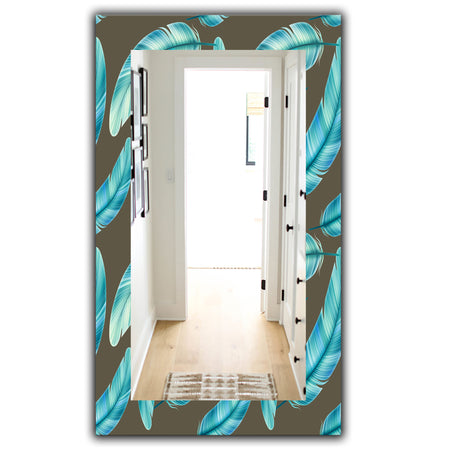 Feathers 27 - Mid-Century Mirror - Wall Mirror