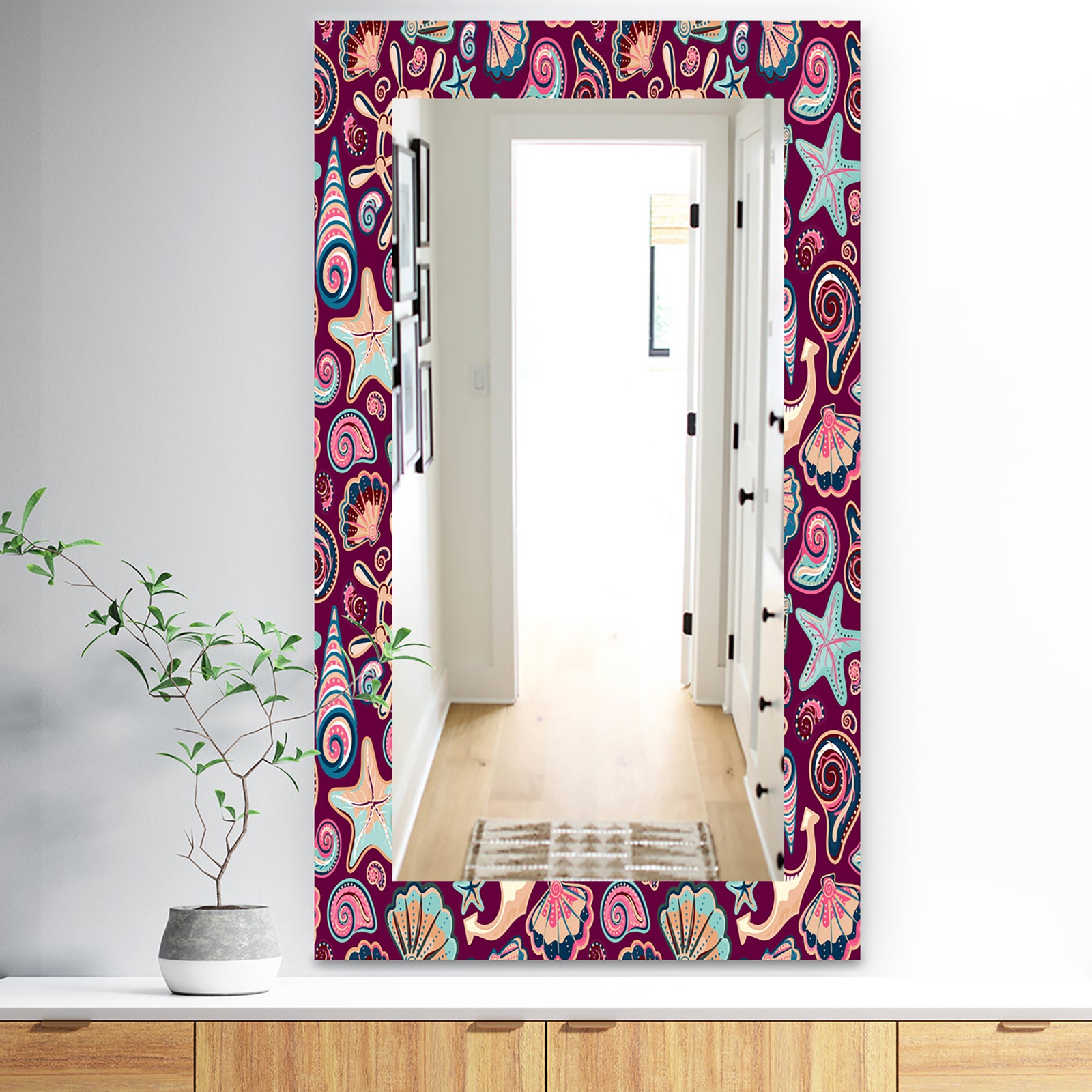 Costal Creatures 13 - Traditional Mirror - Wall Mirror