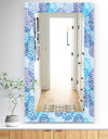 Sea Motif Pattern - Traditional Mirror - Wall Mirror