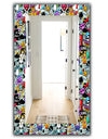 Graffiti Texture - Modern Mirror - Wall Mirror