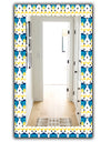 Doodle Monkey Pattern - Bohemian and Eclectic Mirror - Vanity Mirror