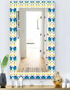 Doodle Monkey Pattern - Bohemian and Eclectic Mirror - Vanity Mirror