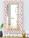 Tropical Pattern I - Bohemian and Eclectic Mirror - Vanity Mirror