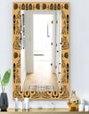 Ethnic Mask - Bohemian and Eclectic Mirror - Wall Mirror