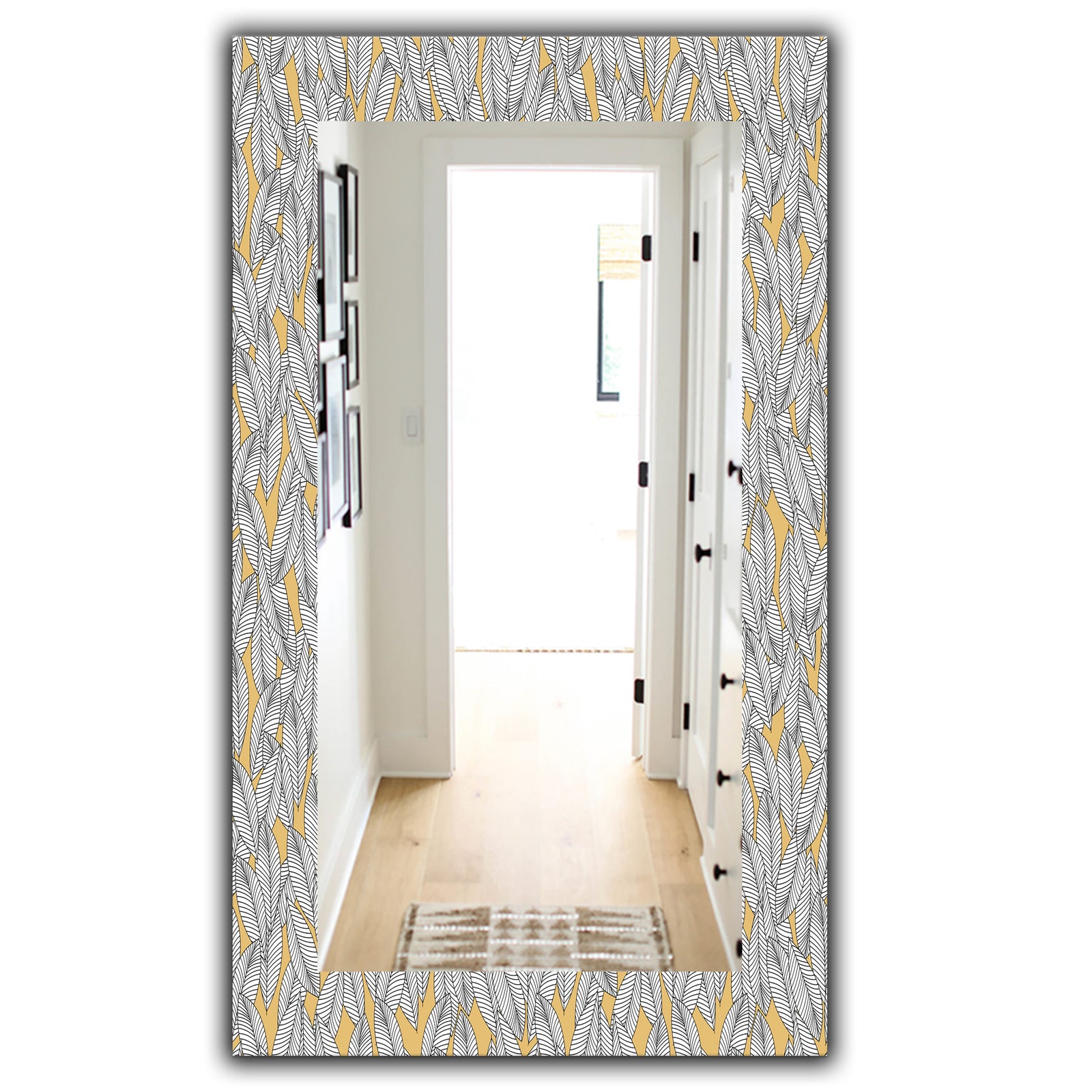 Leaves - Modern Mirror - Vanity Mirror