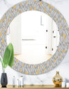 Leaves - Modern Mirror - Oval or Round Wall Mirror