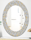 Leaves - Modern Mirror - Oval or Round Wall Mirror