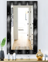 Leather Print IV - Modern Mirror - Wall Mirror