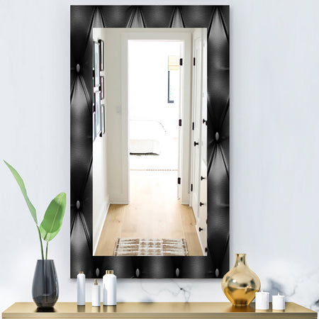 Leather Print IV - Modern Mirror - Wall Mirror