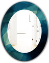 Porch & Den 'Shades Of Blue - Modern Mirror