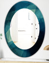 Porch & Den 'Shades Of Blue - Modern Mirror