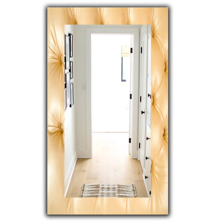 Leather Print - Modern Mirror - Wall Mirror