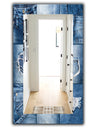 Blue Jeans - Modern Mirror - Vanity Mirror
